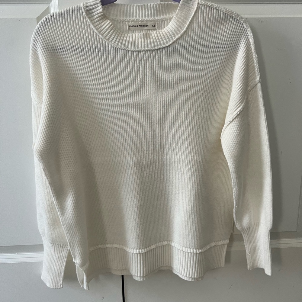 Women's White Sweater
